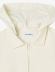 Lacoste Kadın Relaxed Fit Kapüşonlu Beyaz Ceket Lacoste Kadın Relaxed Fit Kapüşonlu Beyaz Ceket