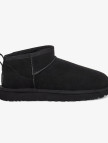 UGG Classic Ultra Mini Kadın Siyah Bot UGG Classic Ultra Mini Kadın Siyah Bot