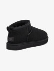 UGG Classic Ultra Mini Kadın Siyah Bot UGG Classic Ultra Mini Kadın Siyah Bot