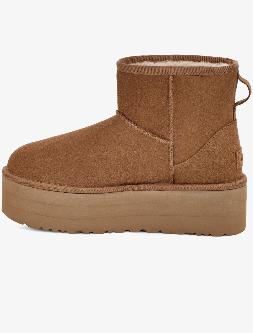 UGG Classic Mini Platform Kadın Taba Bot UGG Classic Mini Platform Kadın Taba Bot