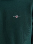 GANT Erkek Yeşil Regular Fit Yarım Fermuarlı Sweatshirt GANT Erkek Yeşil Regular Fit Yarım Fermuarlı Sweatshirt