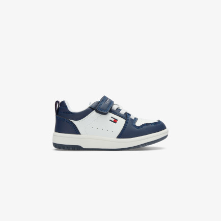 Tommy Hilfiger Low Cut Lace-Up/Velcro Bebek Lacivert Sneaker Tommy Hilfiger Low Cut Lace-Up/Velcro Bebek Lacivert Sneaker