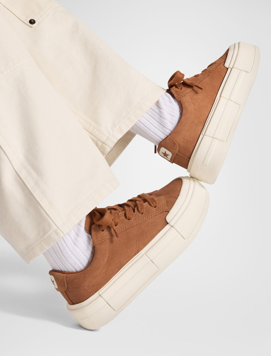 Converse Cruise Unisex Kahverengi Süet Platform Sneaker Converse Cruise Unisex Kahverengi Süet Platform Sneaker