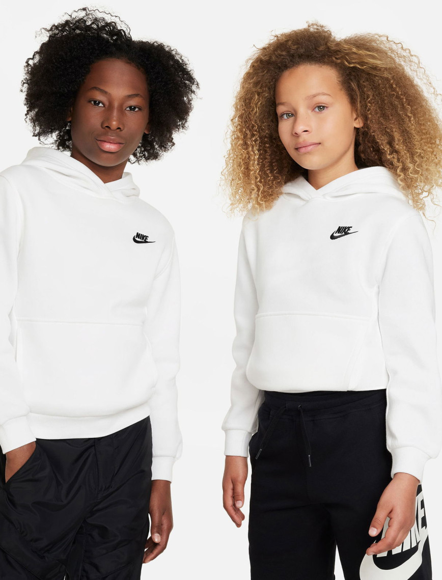 Nike Sportswear Club Fleece Çocuk Lacivert Kapüşonlu Sweatshirt Nike Sportswear Club Fleece Çocuk Lacivert Kapüşonlu Sweatshirt