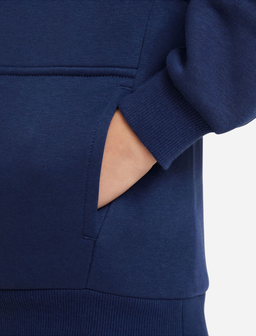 Nike Sportswear Club Fleece Çocuk Lacivert Kapüşonlu Sweatshirt Nike Sportswear Club Fleece Çocuk Lacivert Kapüşonlu Sweatshirt