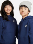 Nike Sportswear Club Fleece Çocuk Lacivert Kapüşonlu Sweatshirt Nike Sportswear Club Fleece Çocuk Lacivert Kapüşonlu Sweatshirt