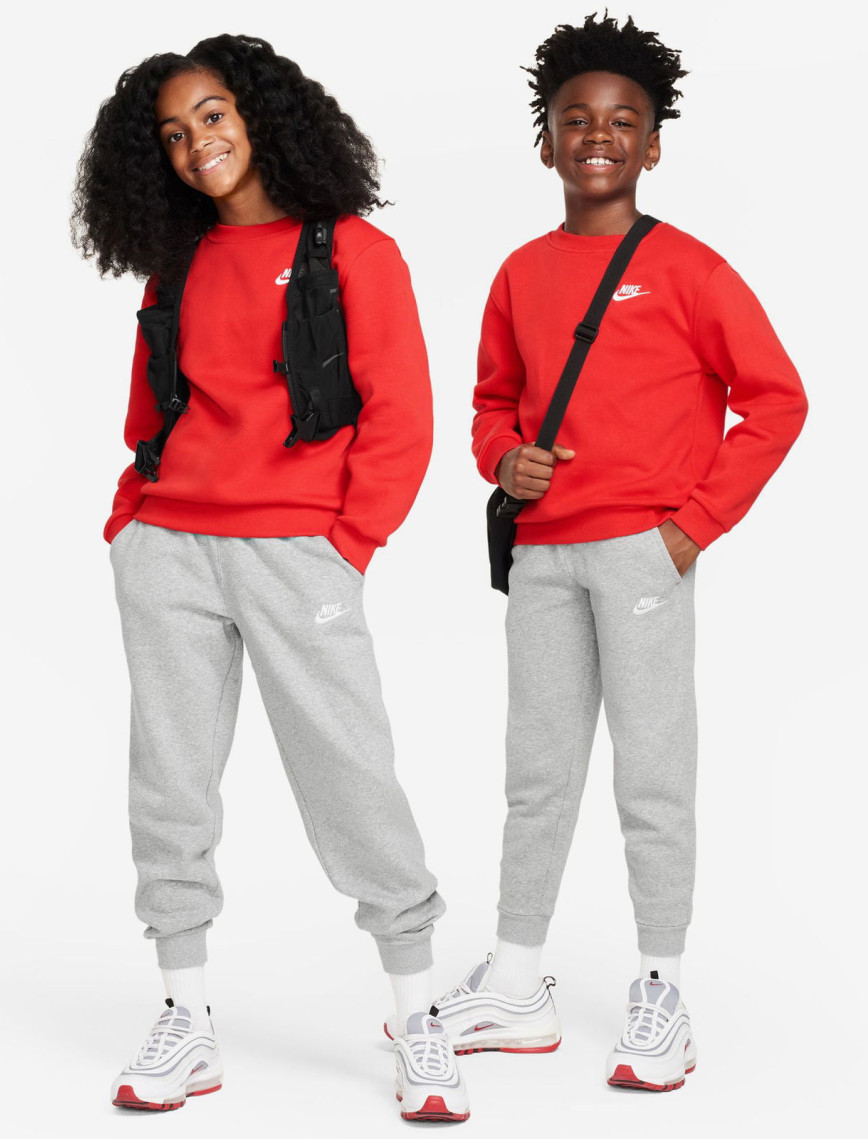 Nike Sportswear Club Fleece Çocuk Gri Eşofman Altı Nike Sportswear Club Fleece Çocuk Gri Eşofman Altı