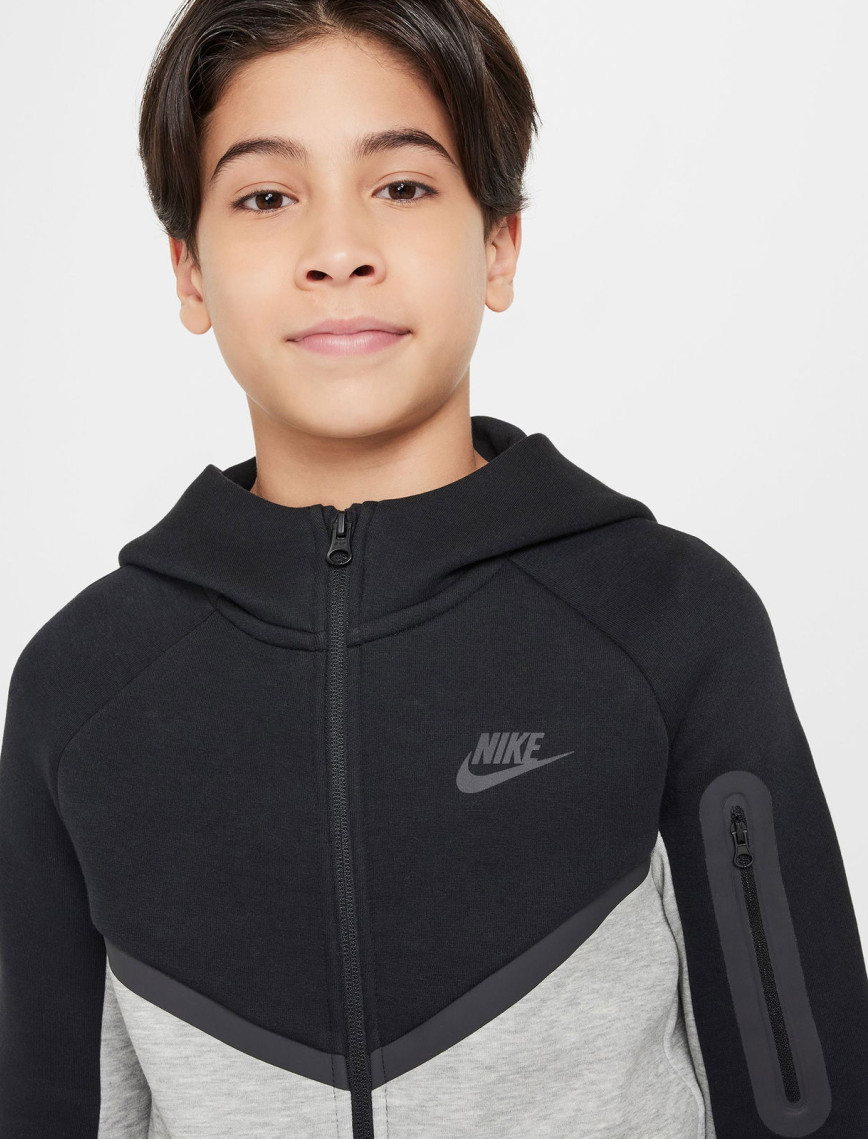 Nike Sportswear Tech Fleece Çocuk Gri Sweatshirt Nike Sportswear Tech Fleece Çocuk Gri Sweatshirt