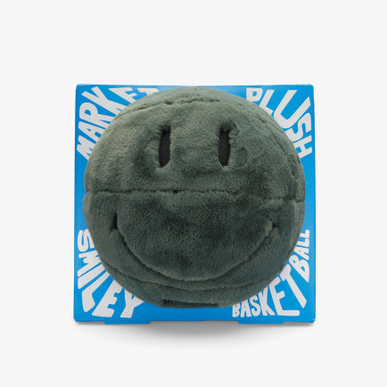 Market Smiley Sherpa Basketball Pillow Yeşil Basketbol Topu Market Smiley Sherpa Basketball Pillow Yeşil Basketbol Topu