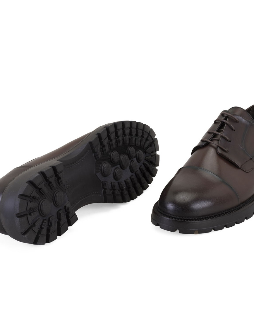 Melina Kahve Erkek Deri Klasik Ayakkabı Melina Kahve Erkek Deri Klasik Ayakkabı