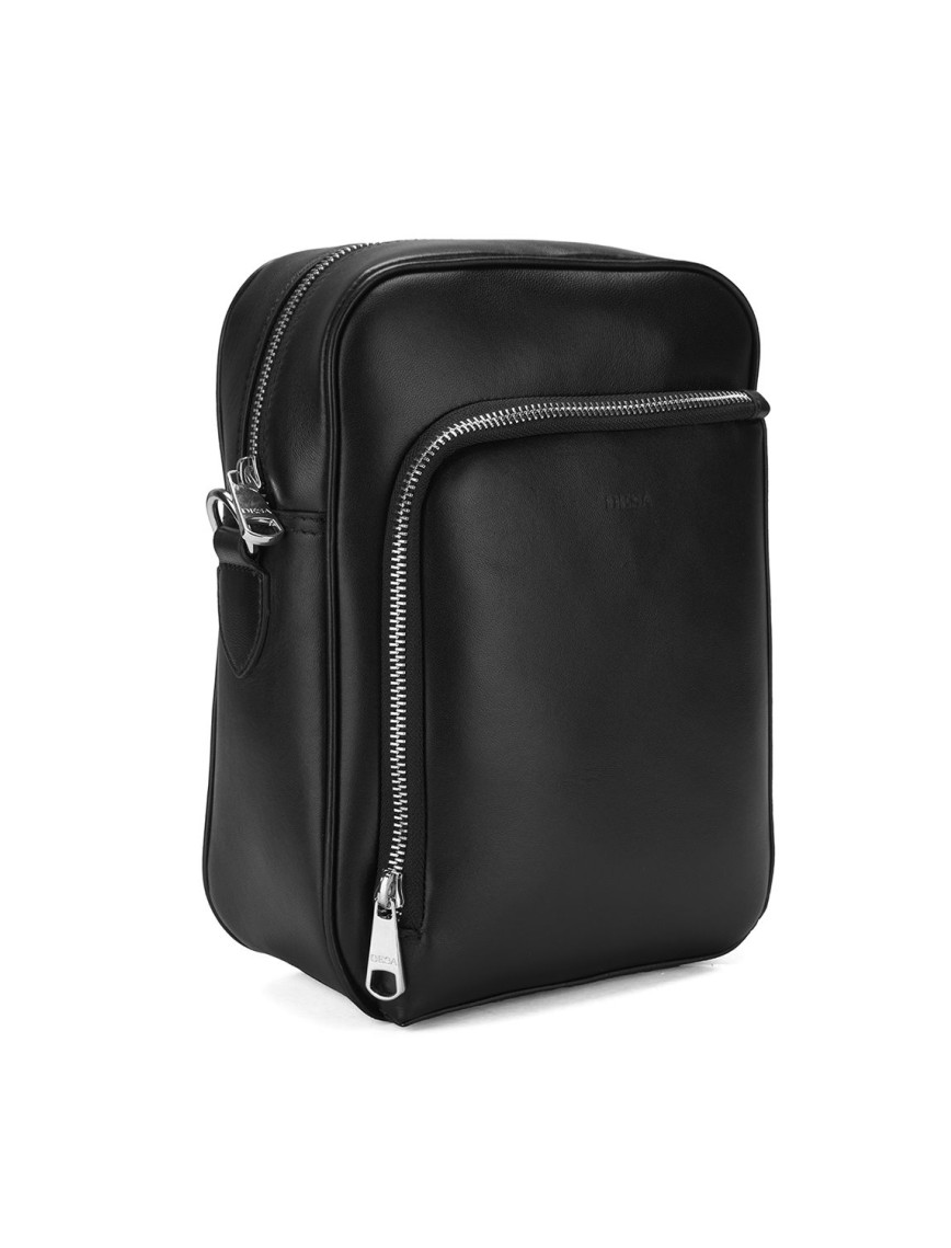 Midas Siyah Erkek Omuz Çantası