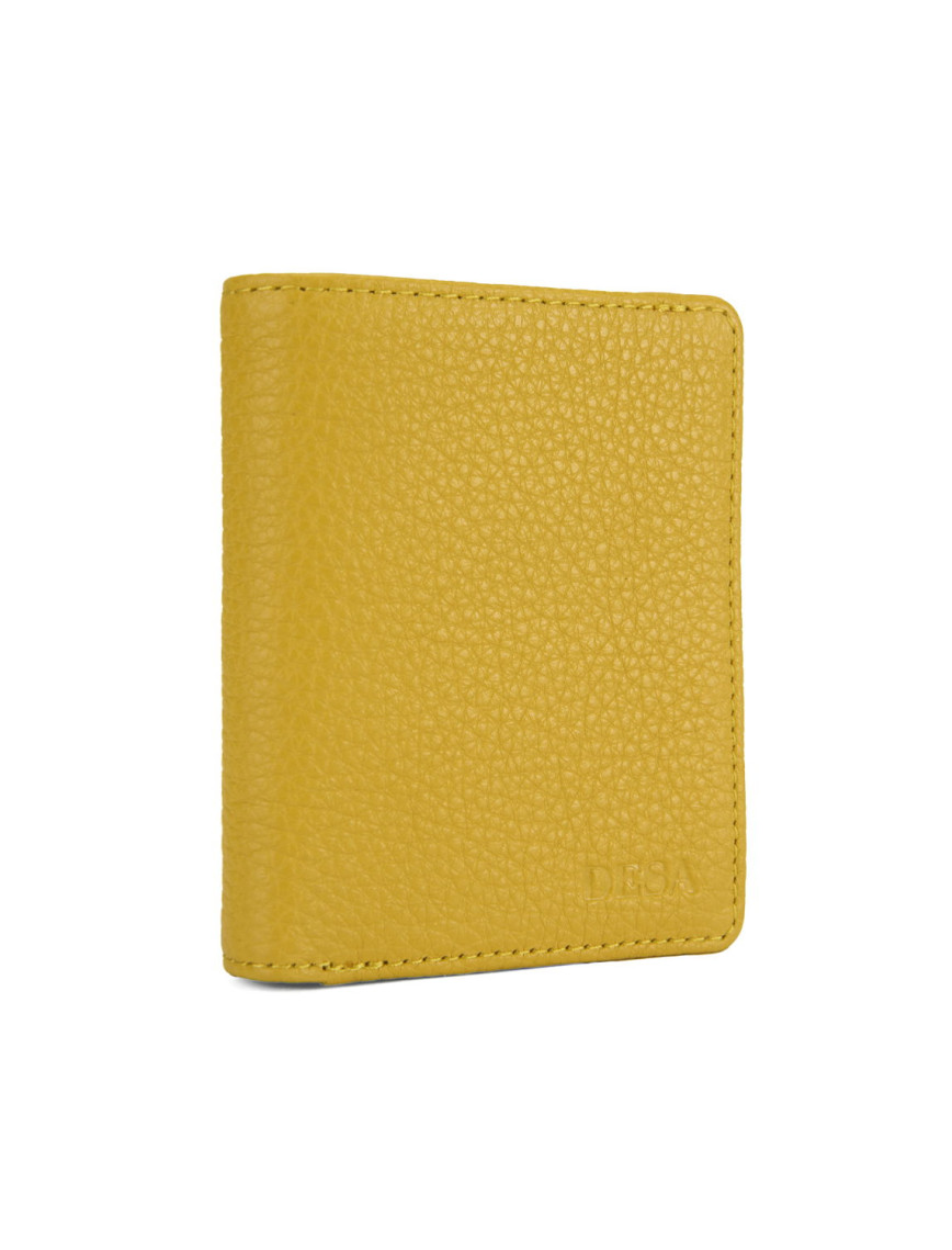 Milan Sarı Kadın Deri Cüzdan