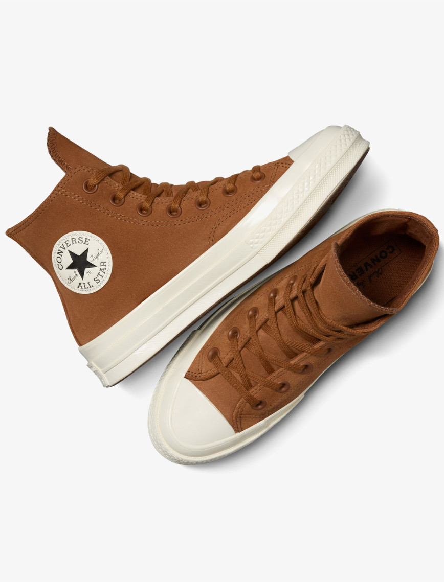 Converse Chuck 70 Unisex Kahverengi Süet Sneaker Converse Chuck 70 Unisex Kahverengi Süet Sneaker