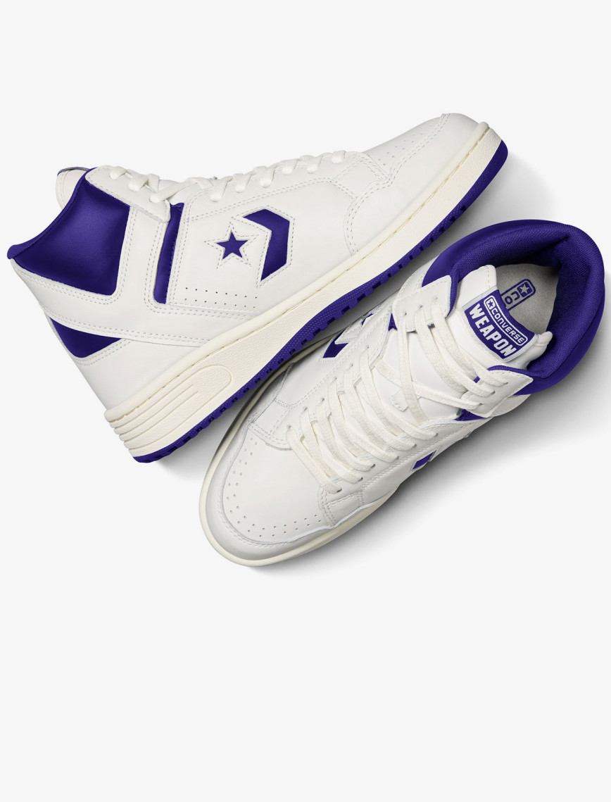 Converse Weapon Unisex Mor Deri Sneaker