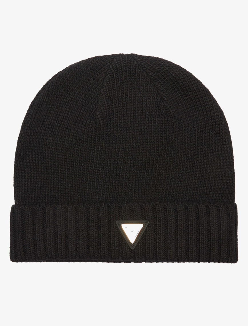 Guess Beanie Yün Karışımlı Kadın Krem Şapka Guess Beanie Yün Karışımlı Kadın Krem Şapka