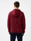 Les Benjamins Zip 301 Erkek Bordo Hoodie Les Benjamins Zip 301 Erkek Bordo Hoodie