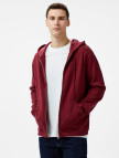 Les Benjamins Zip 301 Erkek Bordo Hoodie Les Benjamins Zip 301 Erkek Bordo Hoodie