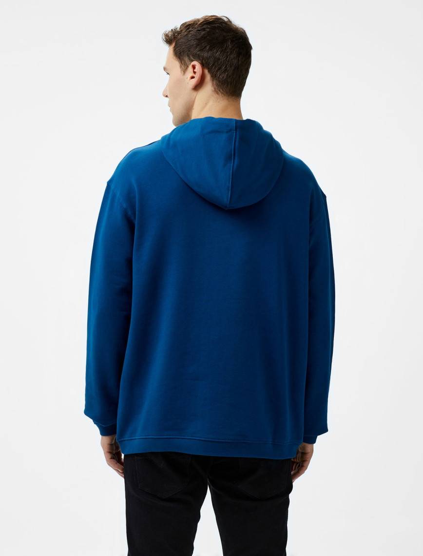 Les Benjamins 302 Erkek Lacivert Hoodie Les Benjamins 302 Erkek Lacivert Hoodie