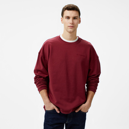 Les Benjamins 301 Erkek Bordo Sweatshirt Les Benjamins 301 Erkek Bordo Sweatshirt