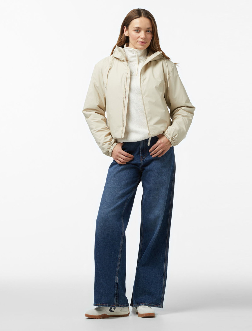 Rains Lohja Short Insulated Jacket W3T1 Unisex Gri Yağmurluk Rains Lohja Short Insulated Jacket W3T1 Unisex Gri Yağmurluk