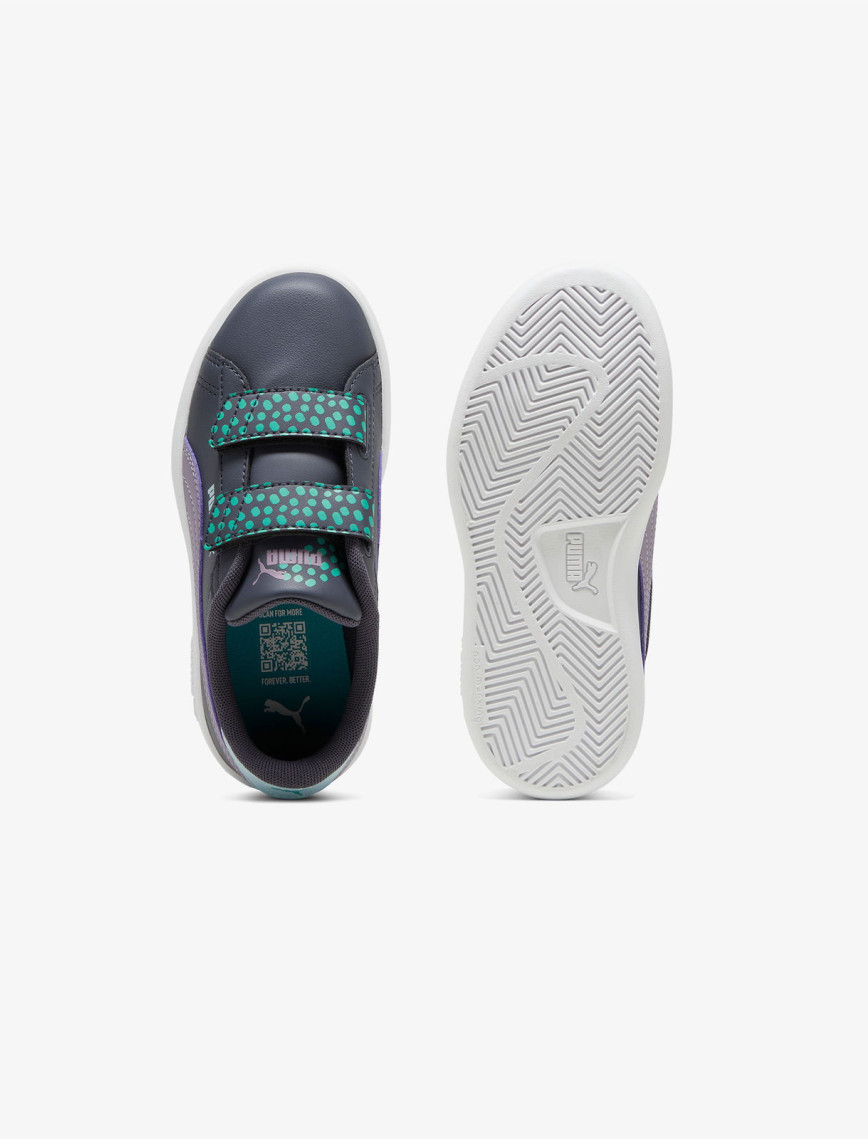 Puma Smash 3.0 FC V Çocuk Mor Spor Ayakkabı Puma Smash 3.0 FC V Çocuk Mor Spor Ayakkabı