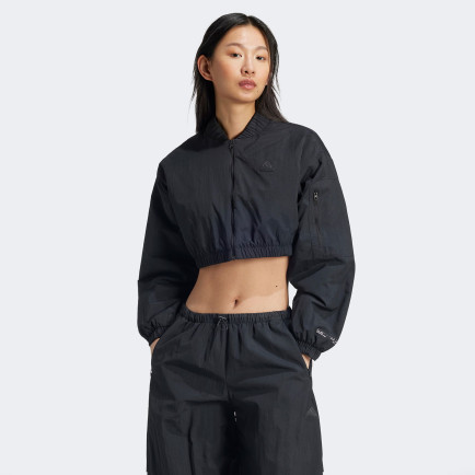 adidas City Escape Kadın Siyah Bomber Ceket adidas City Escape Kadın Siyah Bomber Ceket