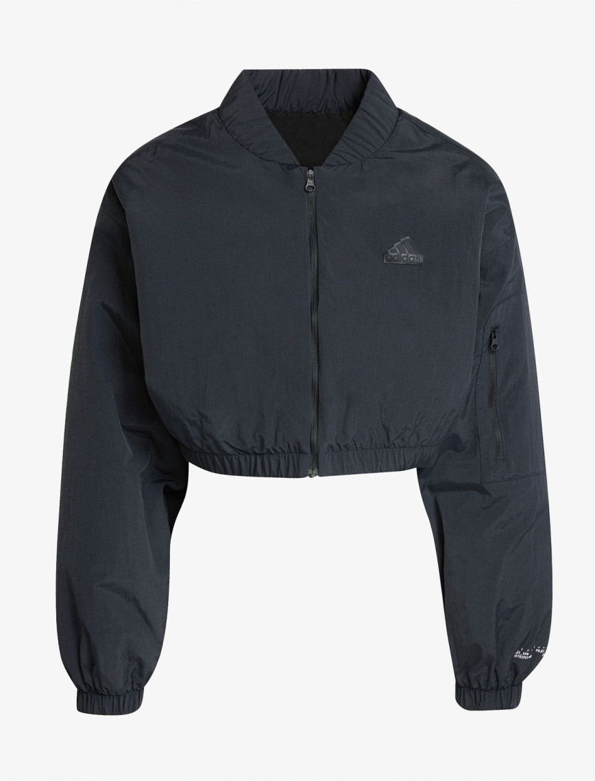 adidas City Escape Kadın Siyah Bomber Ceket adidas City Escape Kadın Siyah Bomber Ceket