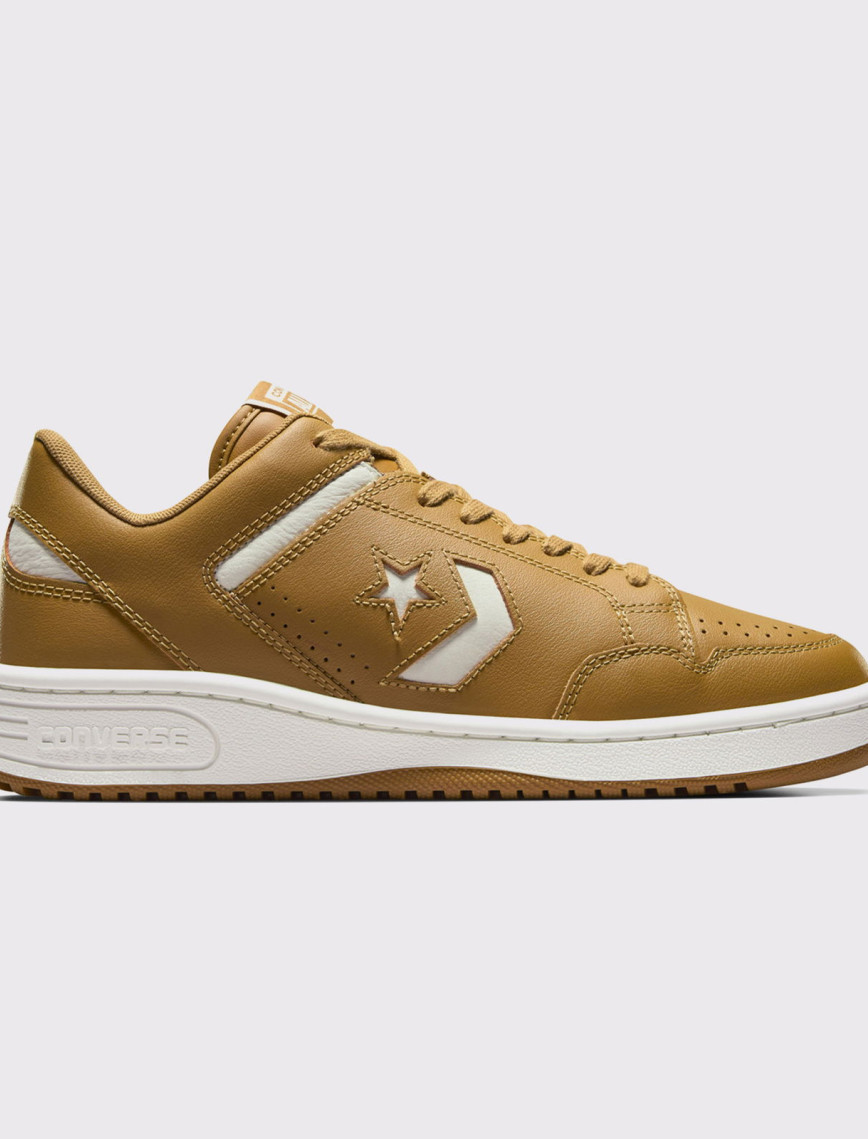 Converse Weapon Unisex Kahverengi Deri Sneaker Converse Weapon Unisex Kahverengi Deri Sneaker