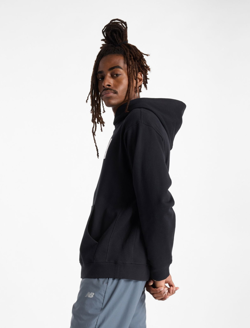 New Balance French Terry 574 Erkek Lacivert Hoodie New Balance French Terry 574 Erkek Lacivert Hoodie