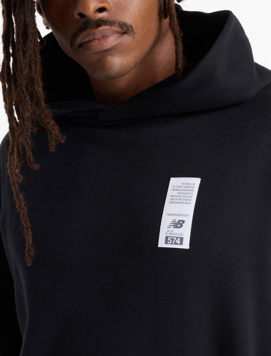 New Balance French Terry 574 Erkek Lacivert Hoodie New Balance French Terry 574 Erkek Lacivert Hoodie