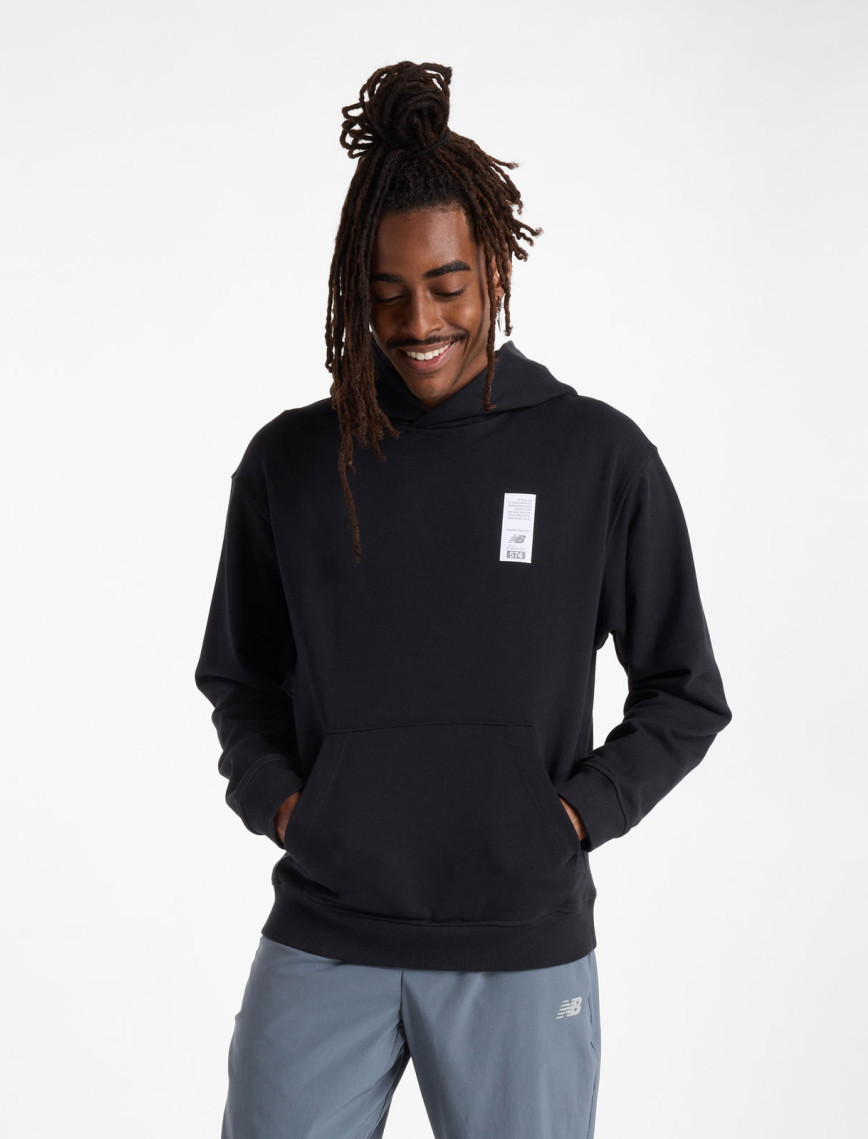 New Balance French Terry 574 Erkek Lacivert Hoodie New Balance French Terry 574 Erkek Lacivert Hoodie