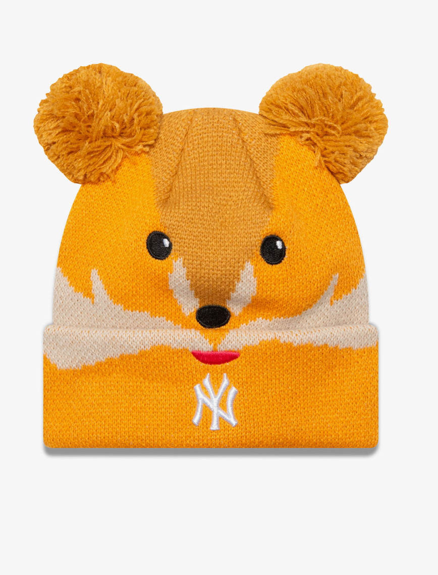 New Era Tod Animal Pom Neyyan Wam Çocuk Sarı Bere New Era Tod Animal Pom Neyyan Wam Çocuk Sarı Bere