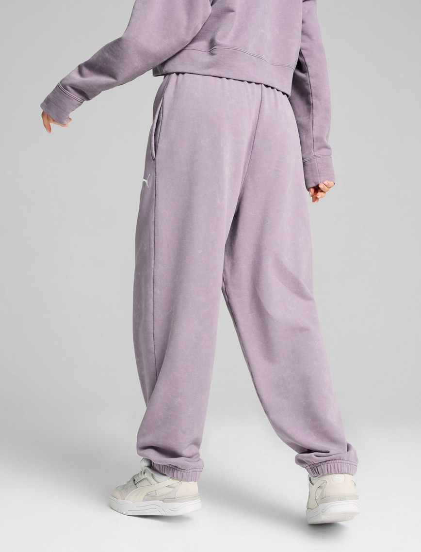 Puma Dare To Relaxed Washed Kadın Mor Eşofman Altı Puma Dare To Relaxed Washed Kadın Mor Eşofman Altı