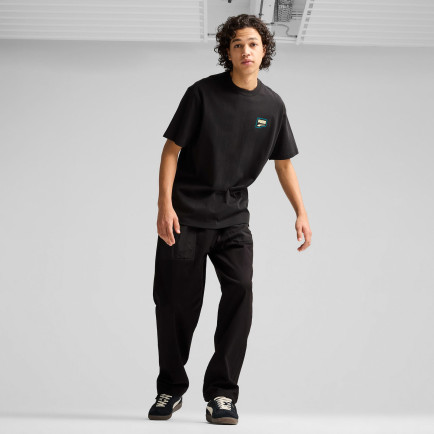 Puma Downtown Parachute Unisex Siyah Pantolon Puma Downtown Parachute Unisex Siyah Pantolon