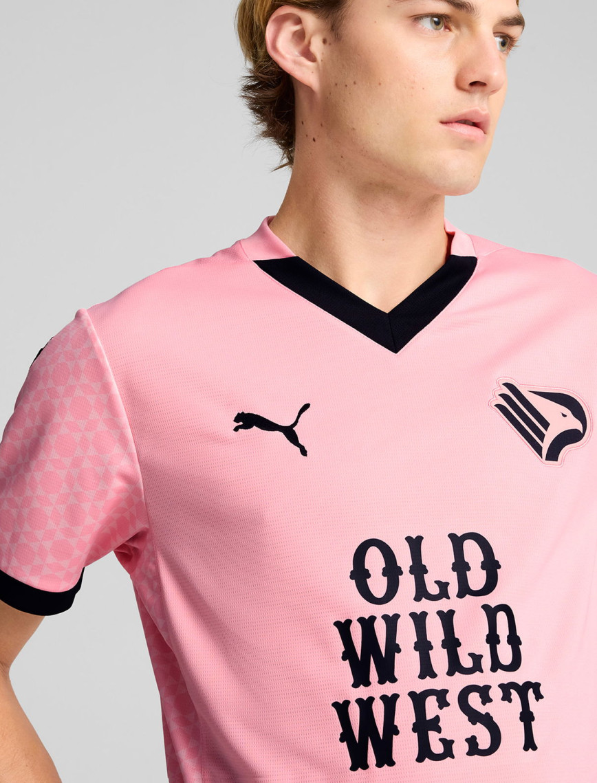 Puma Palermo Home Jersey Erkek Siyah Forma Puma Palermo Home Jersey Erkek Siyah Forma