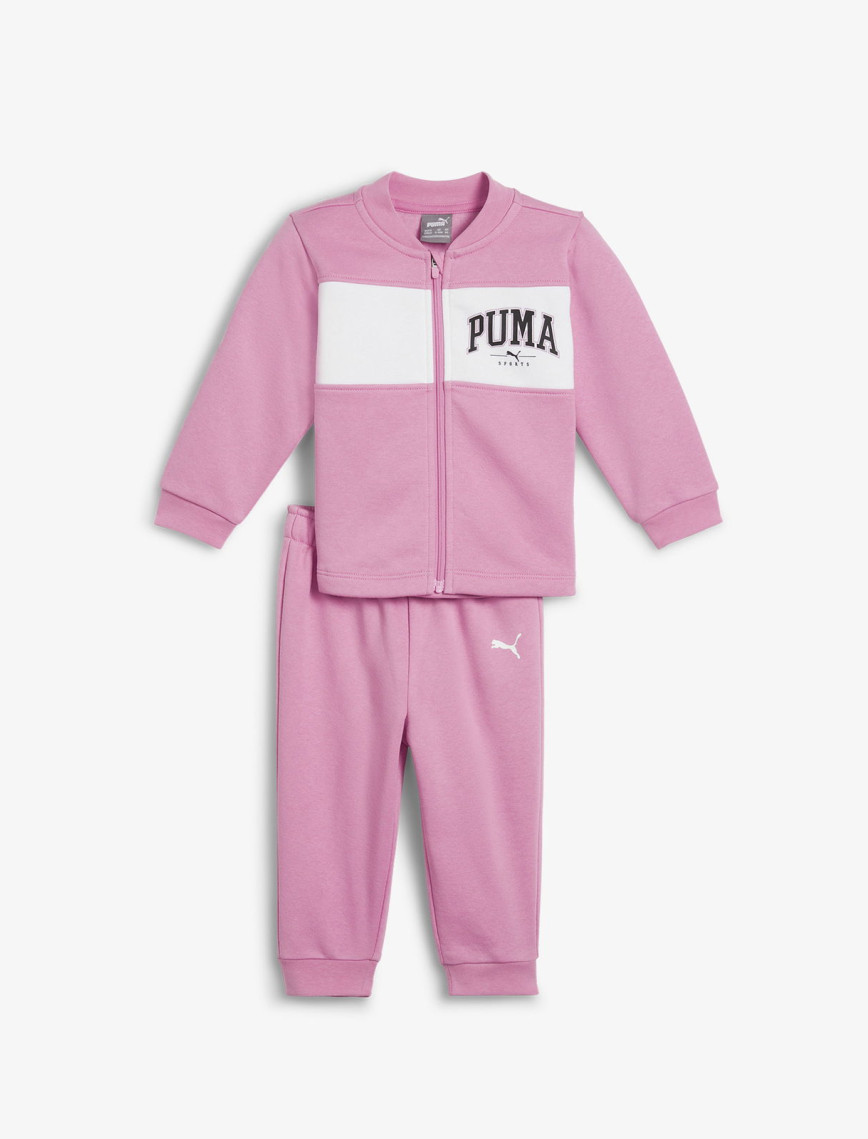 Puma Minicats Squad Bebek Yeşil Eşofman Takımı Puma Minicats Squad Bebek Yeşil Eşofman Takımı