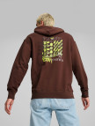 Puma Downtown Graphic Hoodie Unisex Kahverengi Hoodie Puma Downtown Graphic Hoodie Unisex Kahverengi Hoodie