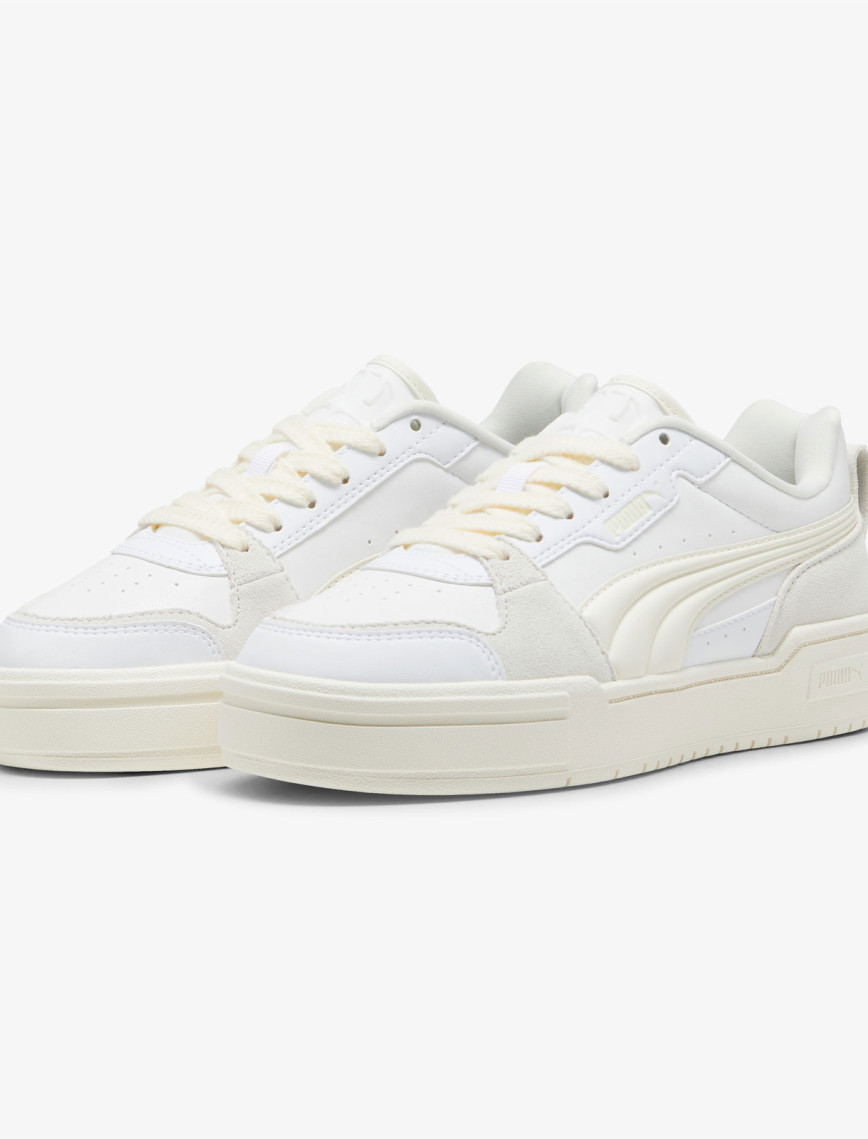 PUMA CA Pro Lux III Winter Volume Kadın Krem Spor Ayakkabı PUMA CA Pro Lux III Winter Volume Kadın Krem Spor Ayakkabı