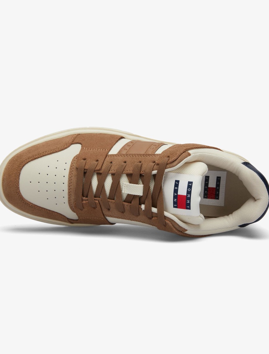 Tommy Jeans The Brooklyn Mix Erkek Kahverengi Sneaker Tommy Jeans The Brooklyn Mix Erkek Kahverengi Sneaker