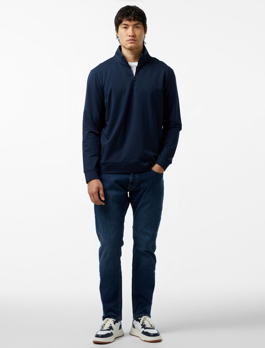 Nautica Erkek Lacivert Regular Fit Sweatshirt Nautica Erkek Lacivert Regular Fit Sweatshirt