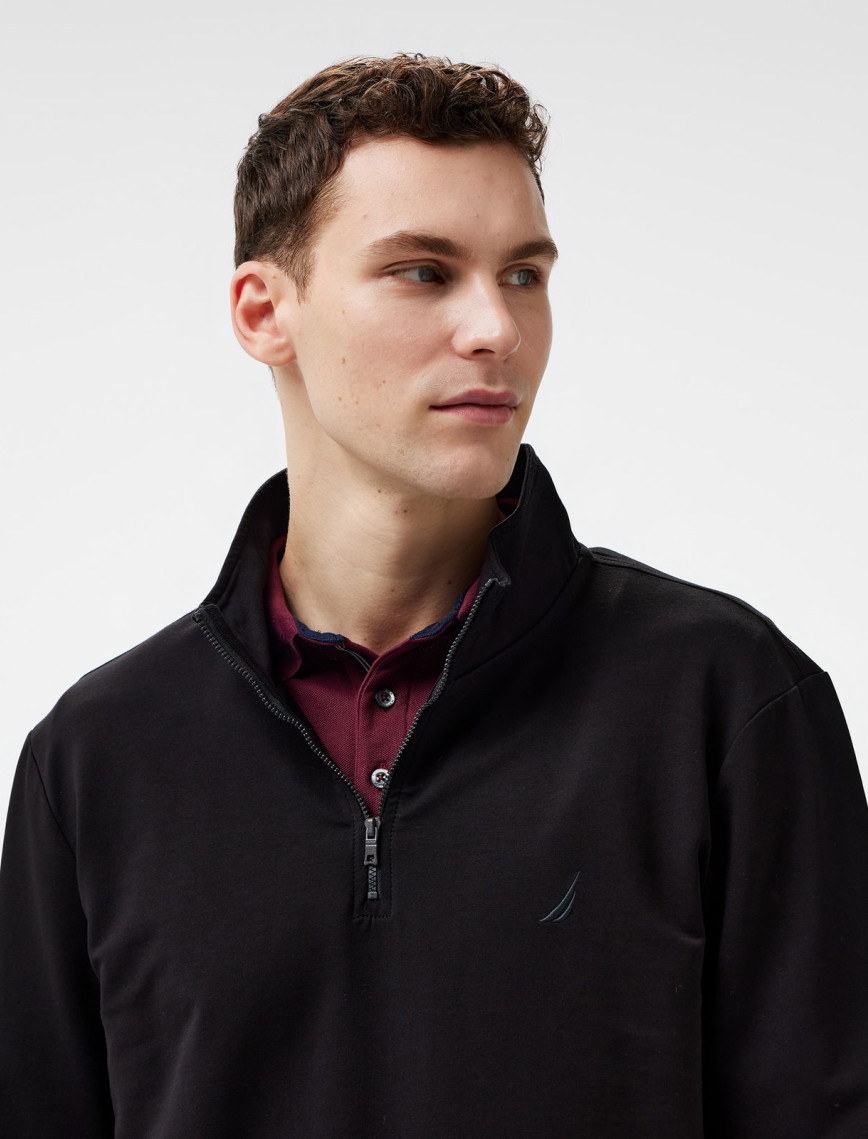 Nautica Erkek Siyah Regular Fit Sweatshirt Nautica Erkek Siyah Regular Fit Sweatshirt