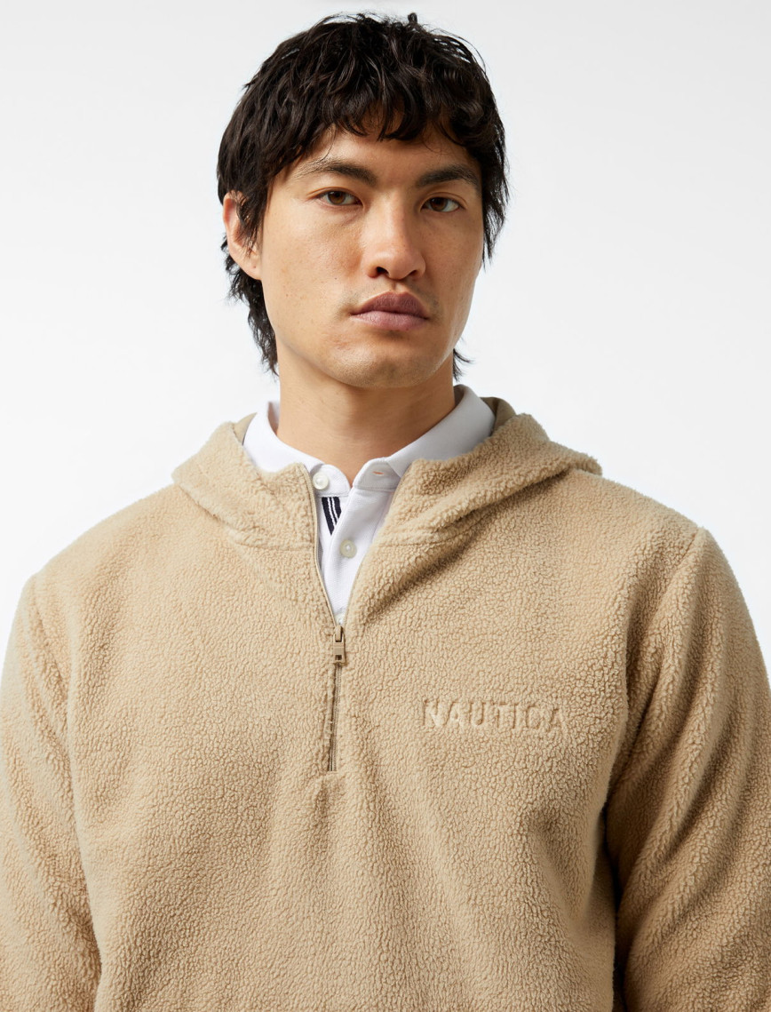 Nautica Erkek Bej Regular Fit Sweatshirt Nautica Erkek Bej Regular Fit Sweatshirt
