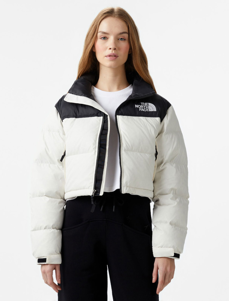 The North Face Nuptse Kadın Beyaz Ceket The North Face Nuptse Kadın Beyaz Ceket