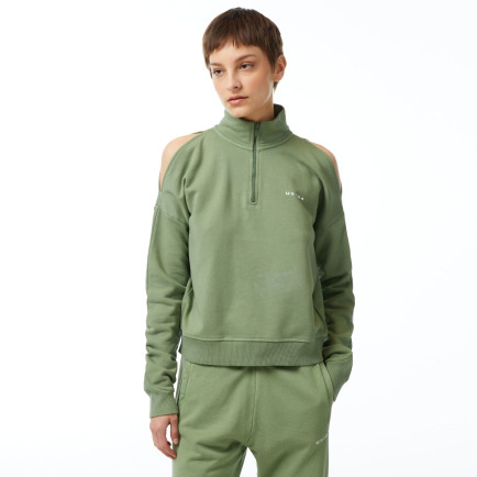 UNITED4 Classic Kadın Haki Sweatshirt UNITED4 Classic Kadın Haki Sweatshirt