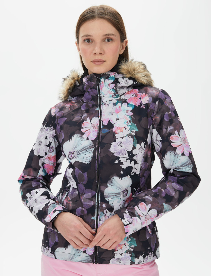 Roxy Jet Ski Kadın Siyah Kayak Montu