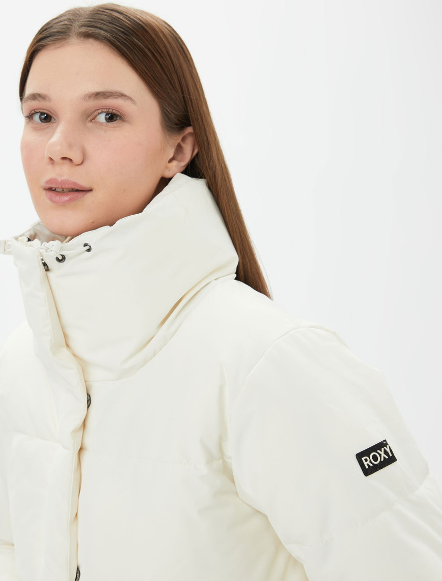 Roxy Winter Rebel Kadın Beyaz Kayak Montu