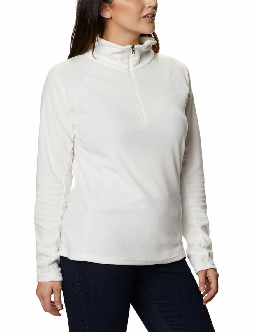Columbia Glacial 1/2 Zipped Kadın Beyaz Polar