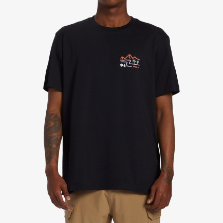 Billabong Panorama Erkek Siyah Günlük T-Shirt