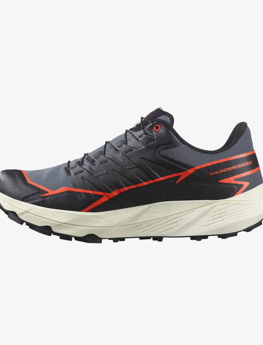Salomon Thundercross Gore-Tex Erkek Gri Koşu Ayakkabısı
