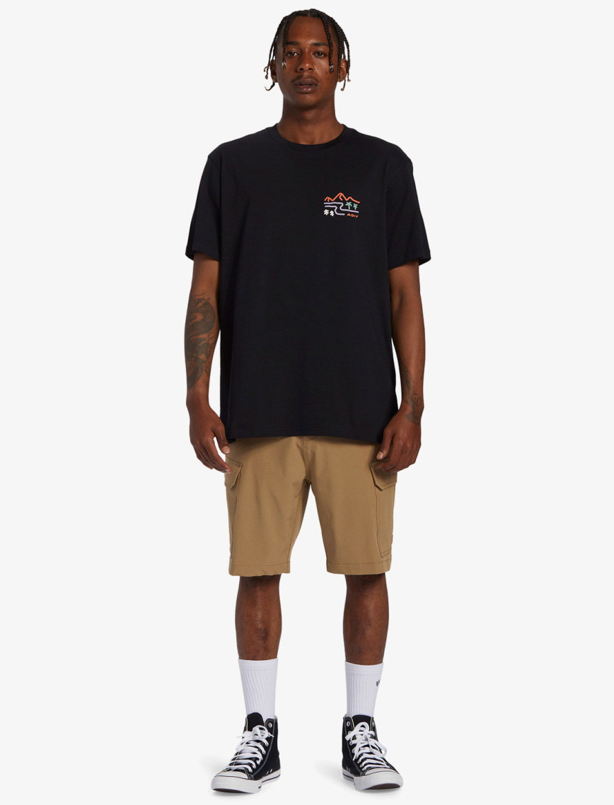 Billabong Panorama Erkek Siyah Günlük T-Shirt Billabong Panorama Erkek Siyah Günlük T-Shirt